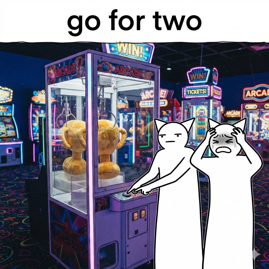 Meme go for two