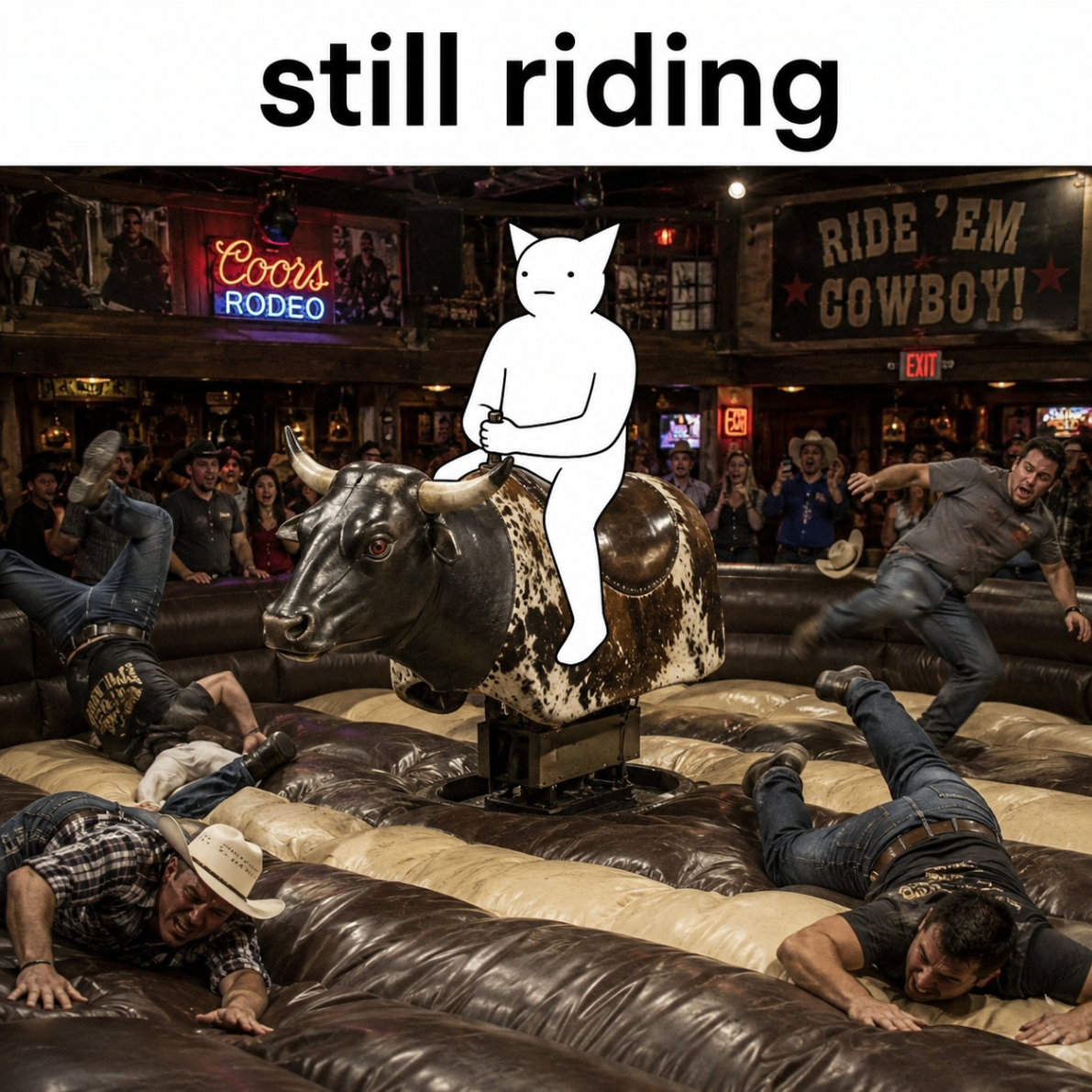 Meme still riding